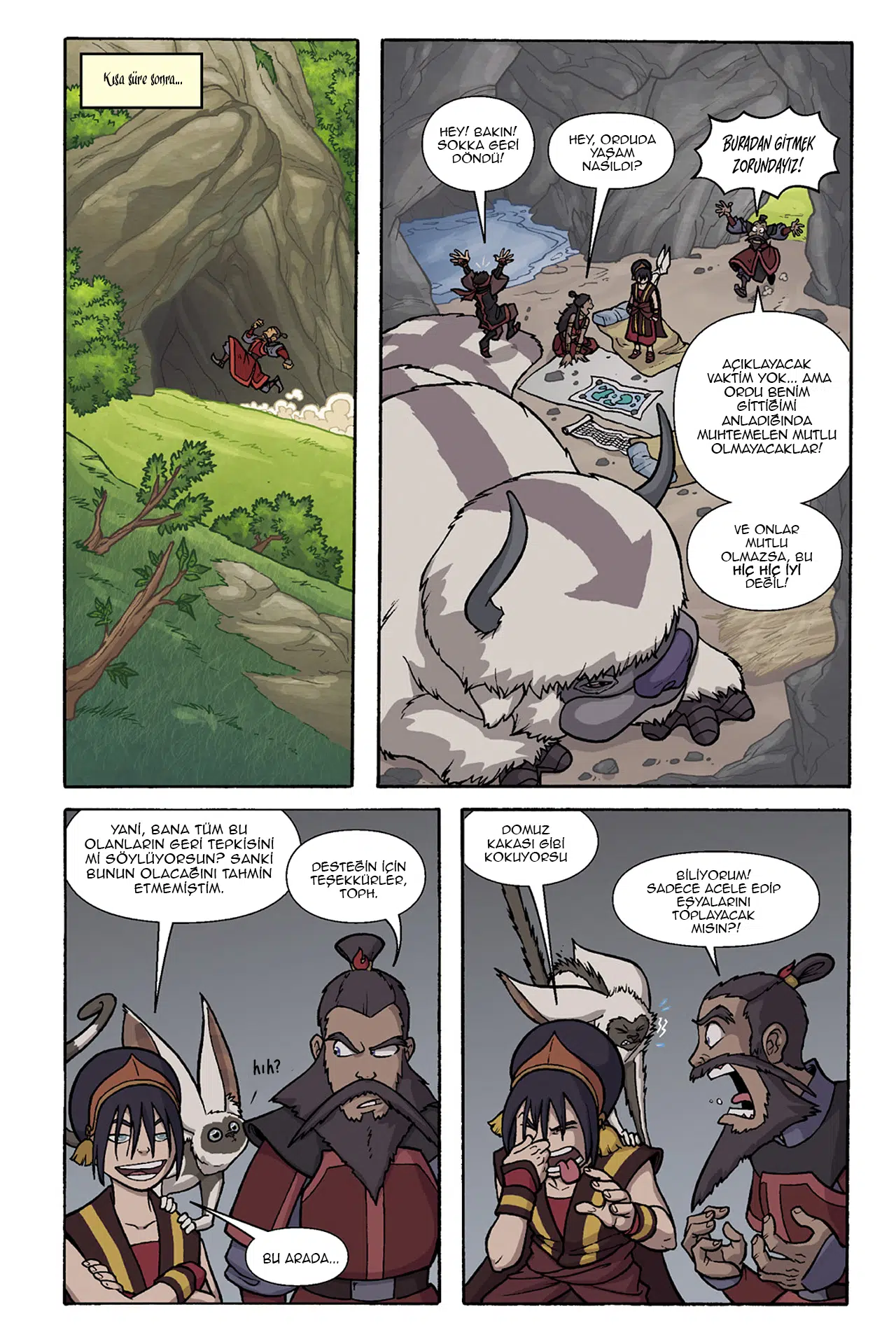 Nickelodeon Avatar The Last Airbender – The Lost Adventures - Bölüm 1 Sayfa 20