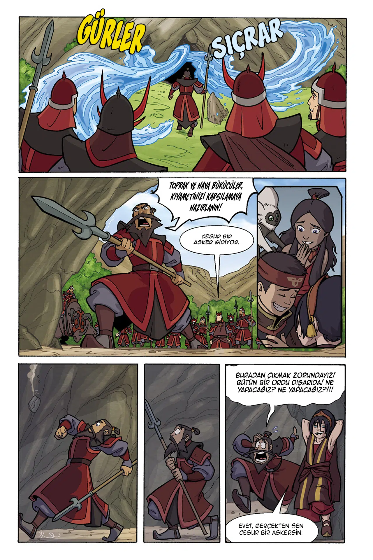 Nickelodeon Avatar The Last Airbender – The Lost Adventures - Bölüm 1 Sayfa 25