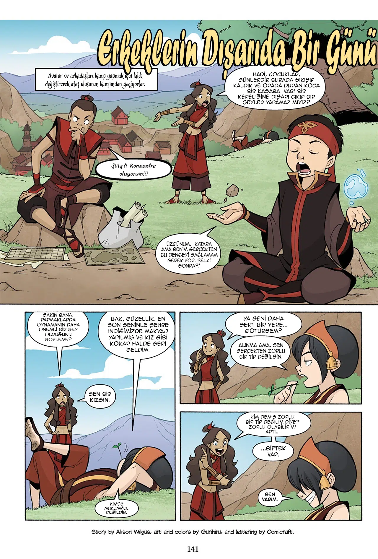 Nickelodeon Avatar The Last Airbender – The Lost Adventures - Bölüm 3 Sayfa 2