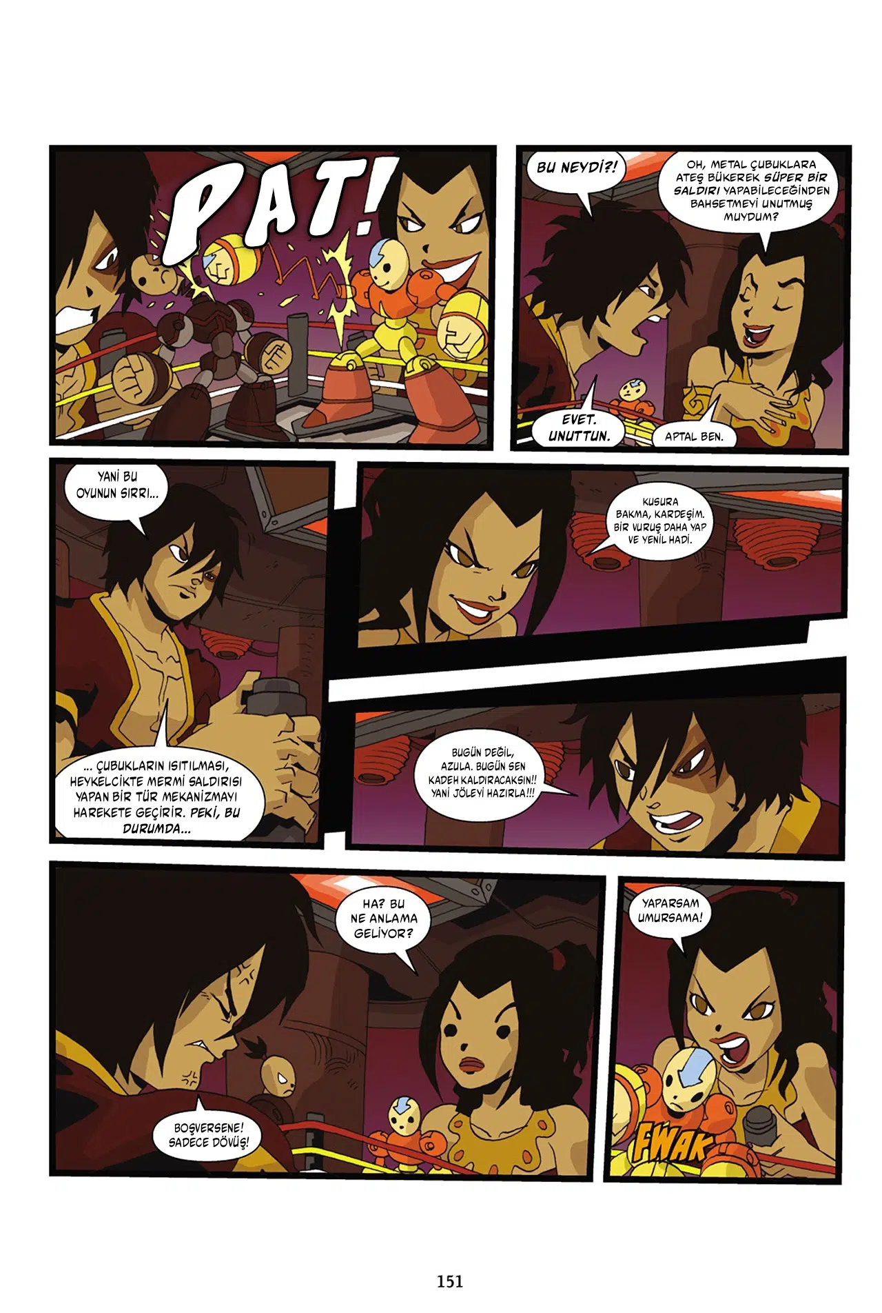 Nickelodeon Avatar The Last Airbender – The Lost Adventures - Bölüm 4 Sayfa 6