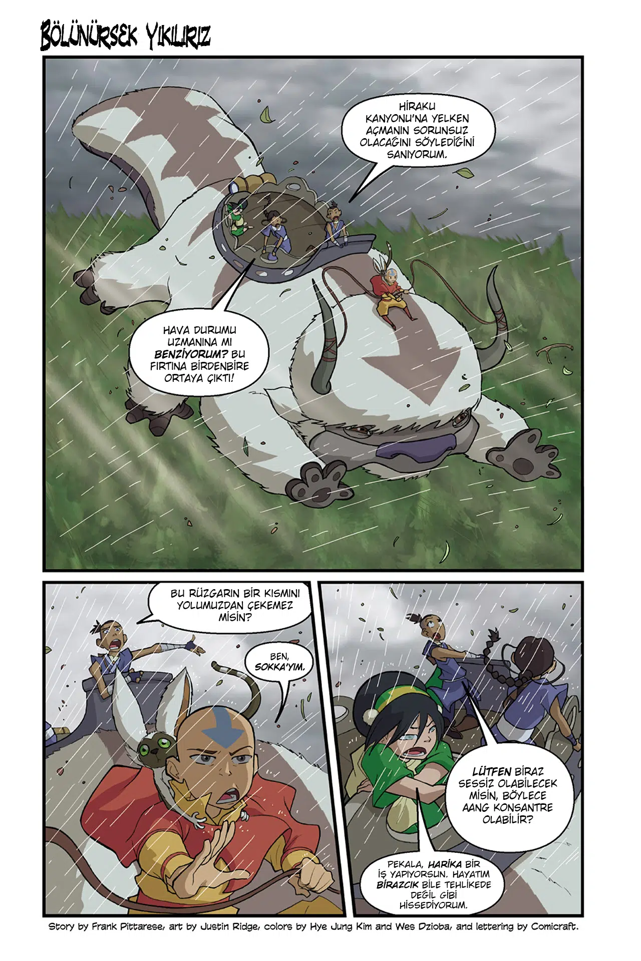 Nickelodeon Avatar The Last Airbender – The Lost Adventures - Bölüm 5 Sayfa 2