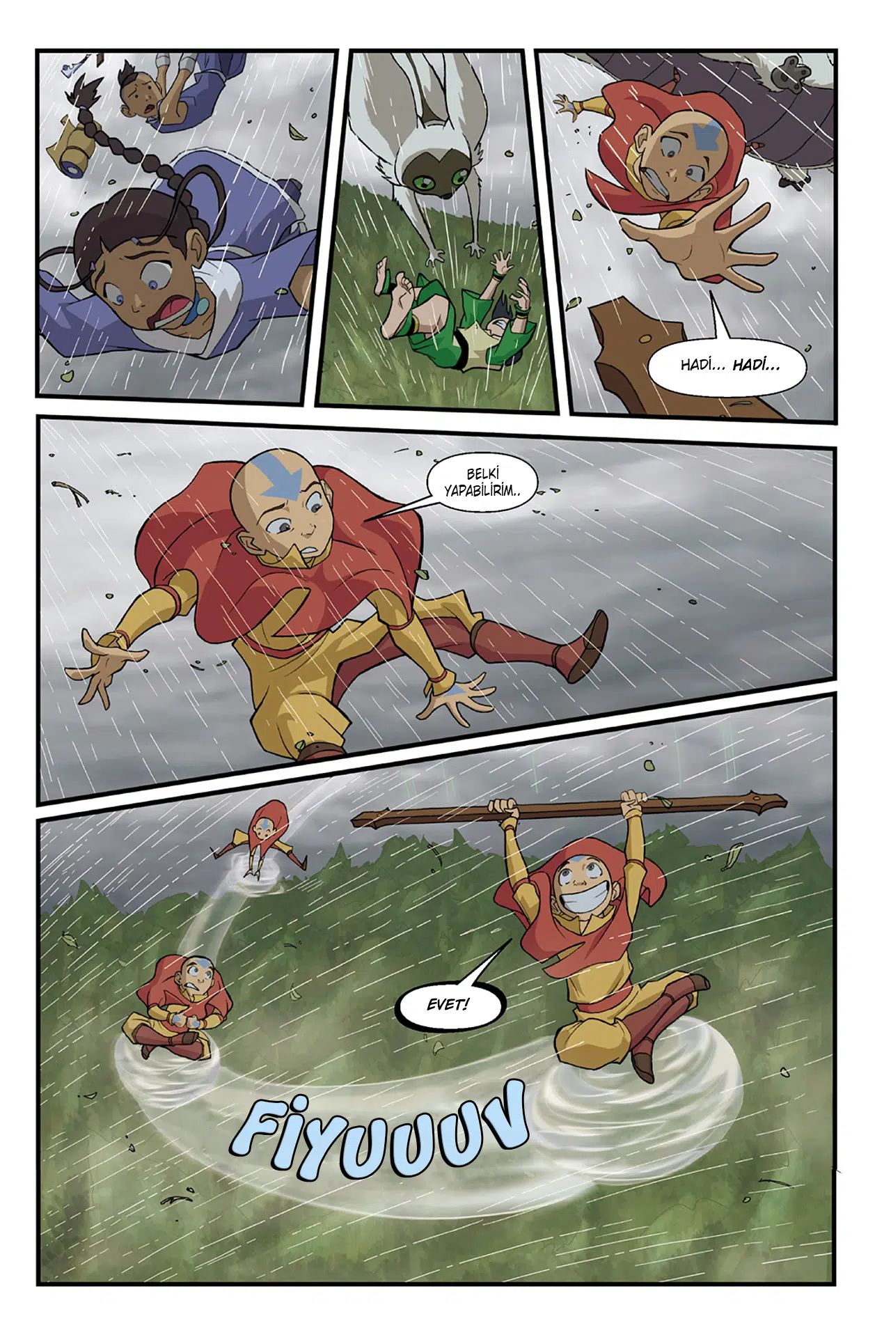 Nickelodeon Avatar The Last Airbender – The Lost Adventures - Bölüm 5 Sayfa 6