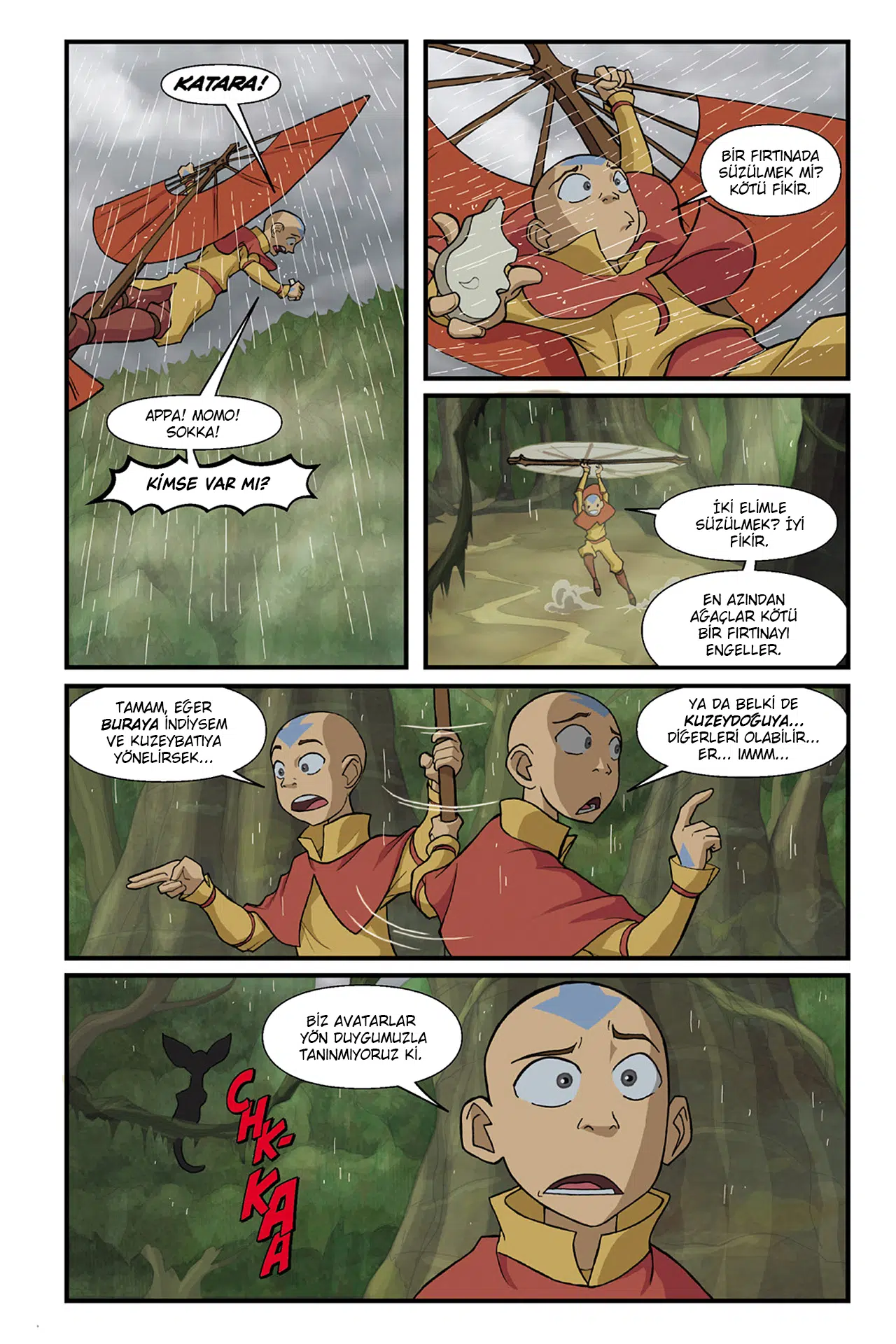 Nickelodeon Avatar The Last Airbender – The Lost Adventures - Bölüm 5 Sayfa 7