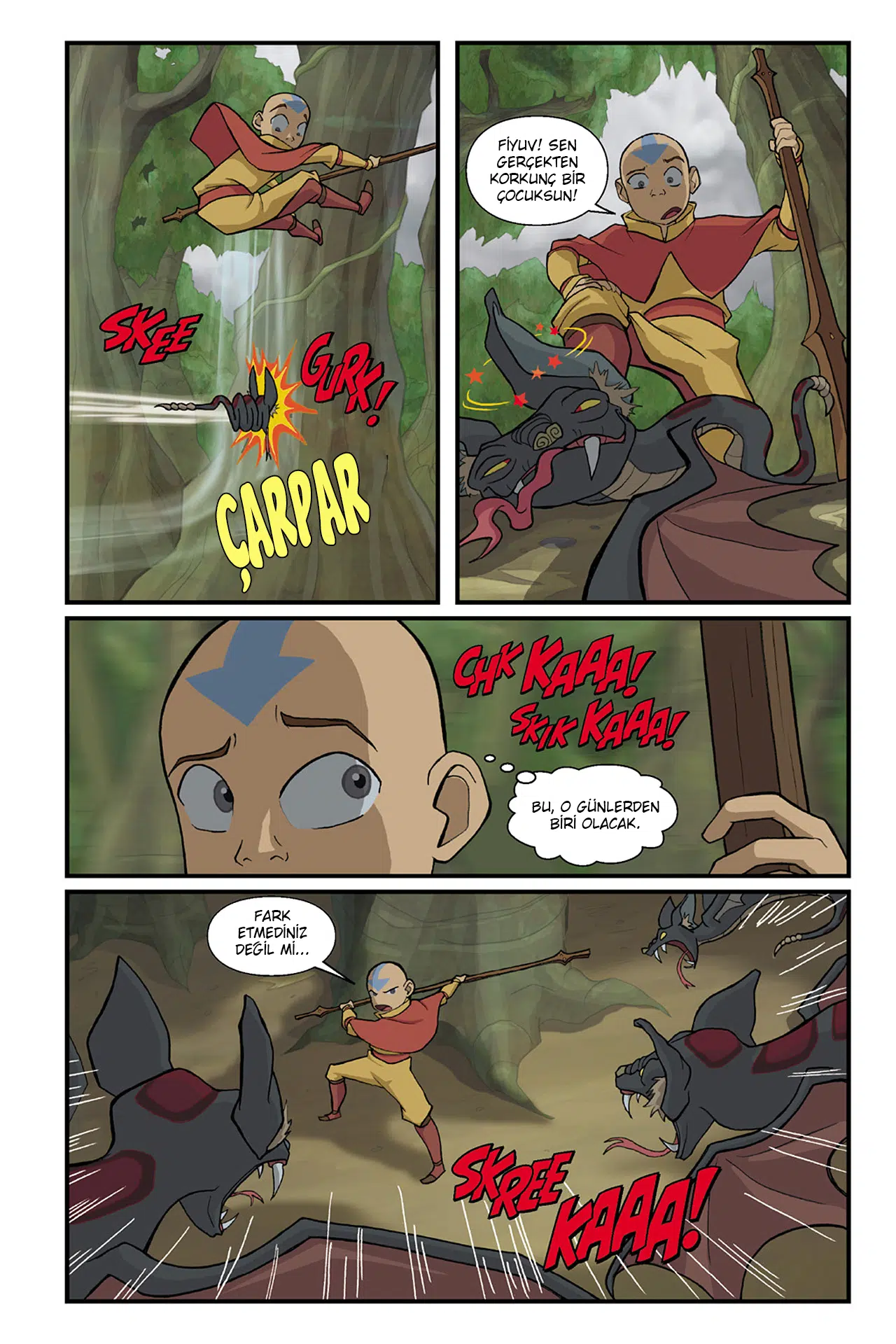 Nickelodeon Avatar The Last Airbender – The Lost Adventures - Bölüm 5 Sayfa 9
