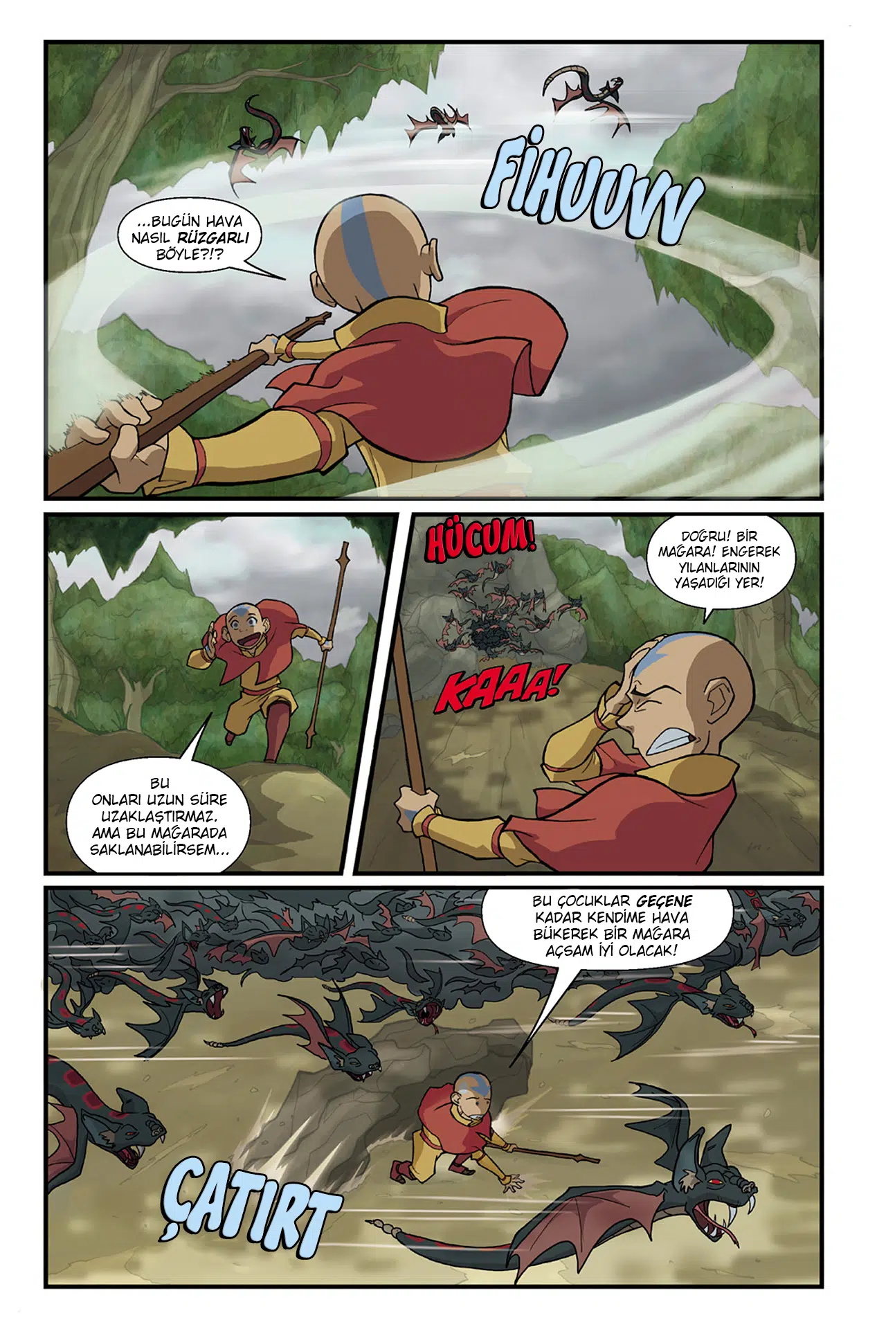 Nickelodeon Avatar The Last Airbender – The Lost Adventures - Bölüm 5 Sayfa 10
