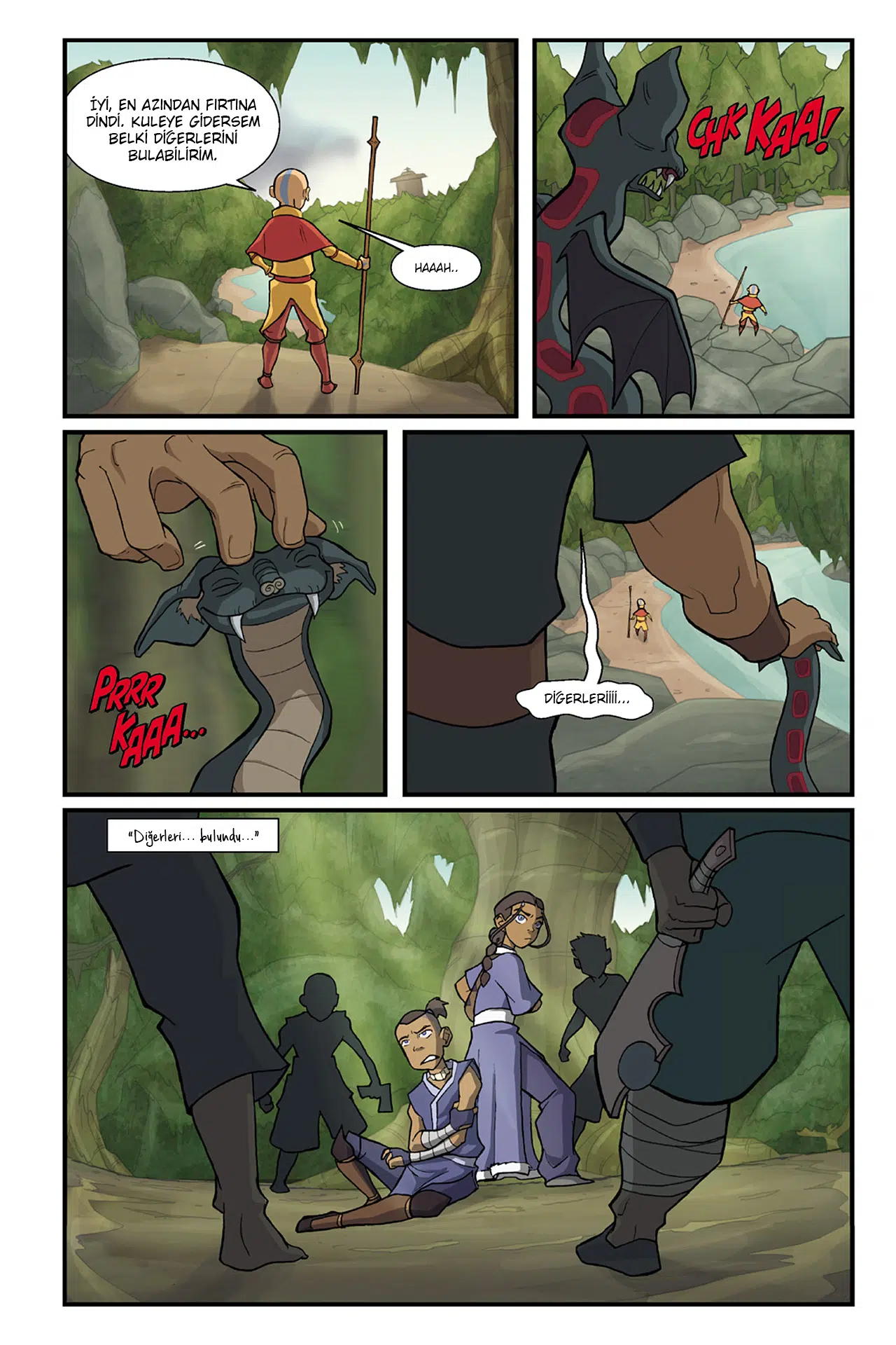 Nickelodeon Avatar The Last Airbender – The Lost Adventures - Bölüm 5 Sayfa 11