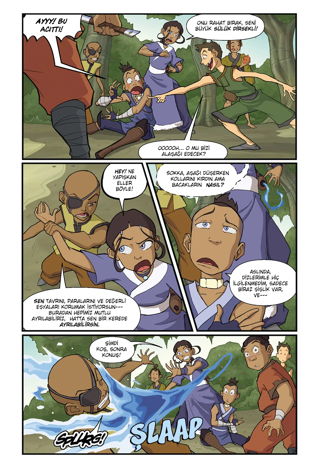 Nickelodeon Avatar The Last Airbender – The Lost Adventures - Bölüm 5 Sayfa 13