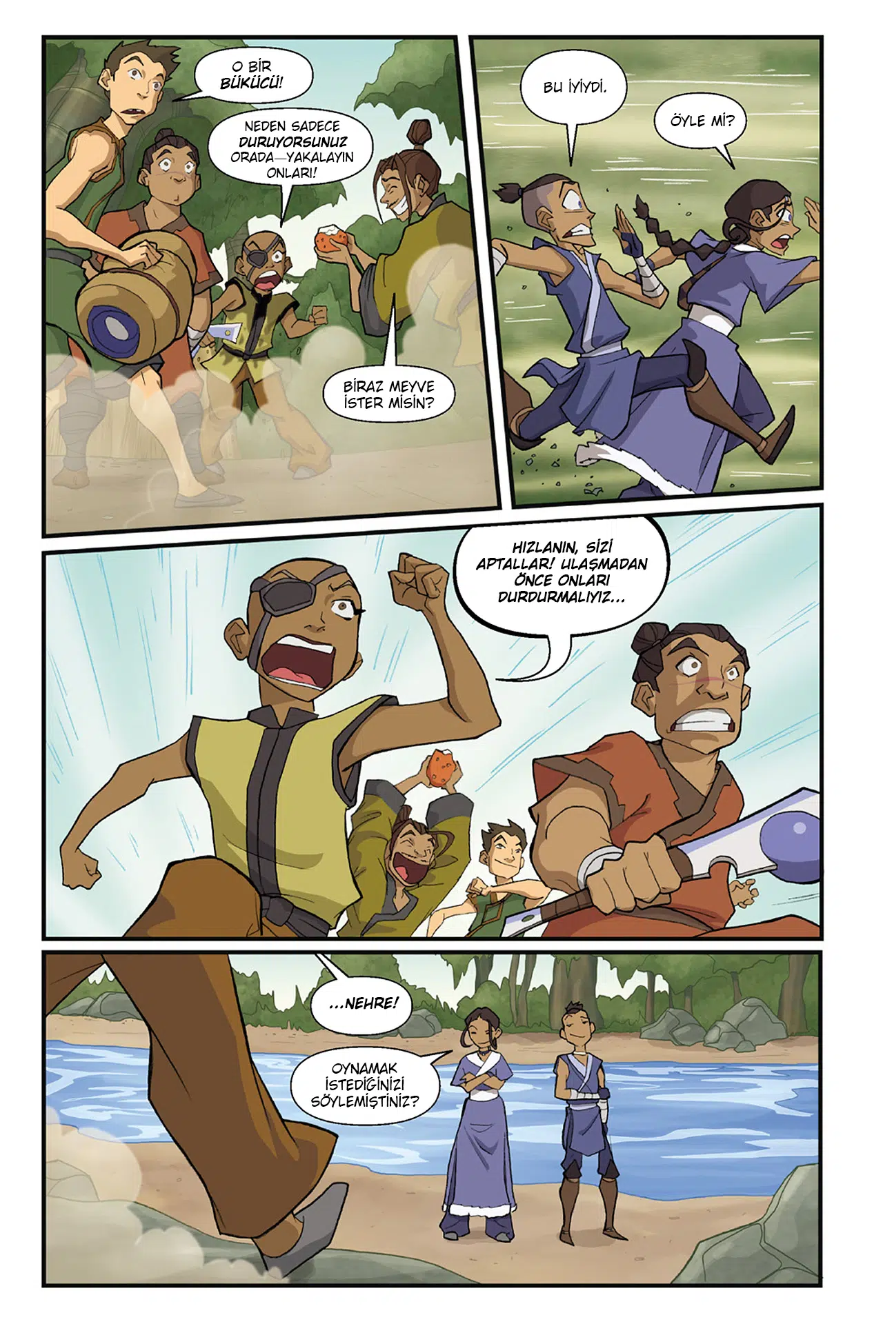 Nickelodeon Avatar The Last Airbender – The Lost Adventures - Bölüm 5 Sayfa 14