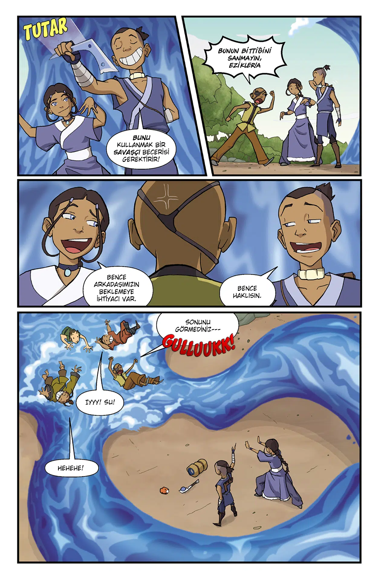 Nickelodeon Avatar The Last Airbender – The Lost Adventures - Bölüm 5 Sayfa 16