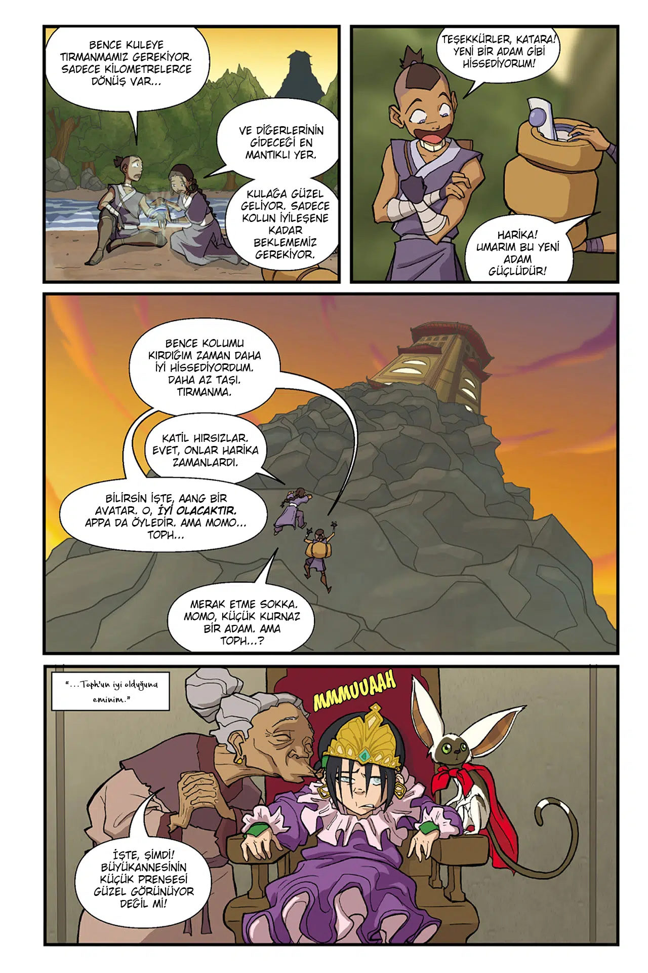Nickelodeon Avatar The Last Airbender – The Lost Adventures - Bölüm 5 Sayfa 17