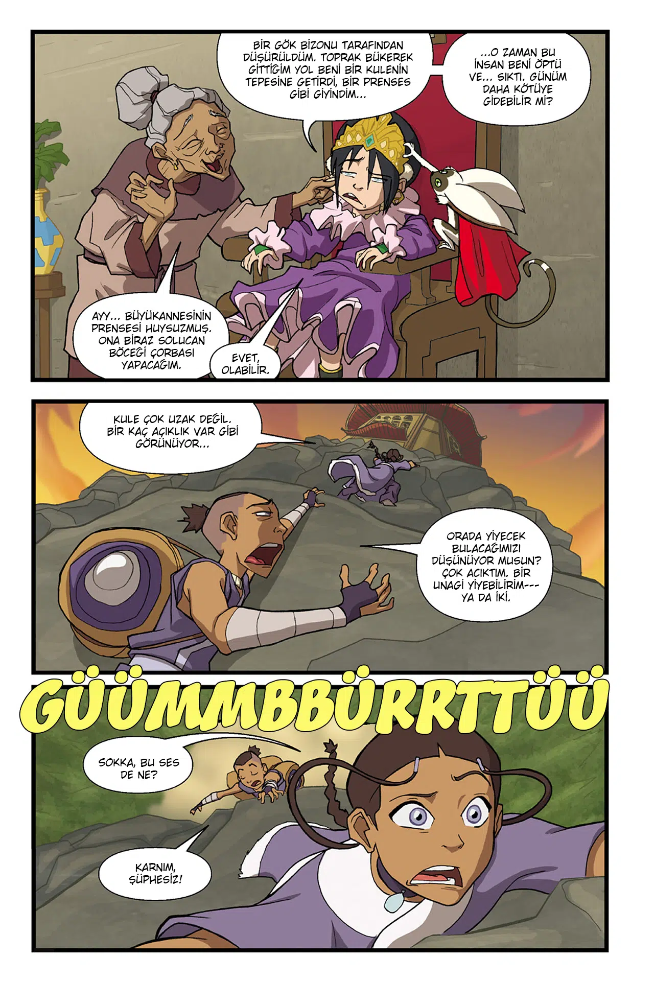 Nickelodeon Avatar The Last Airbender – The Lost Adventures - Bölüm 5 Sayfa 18