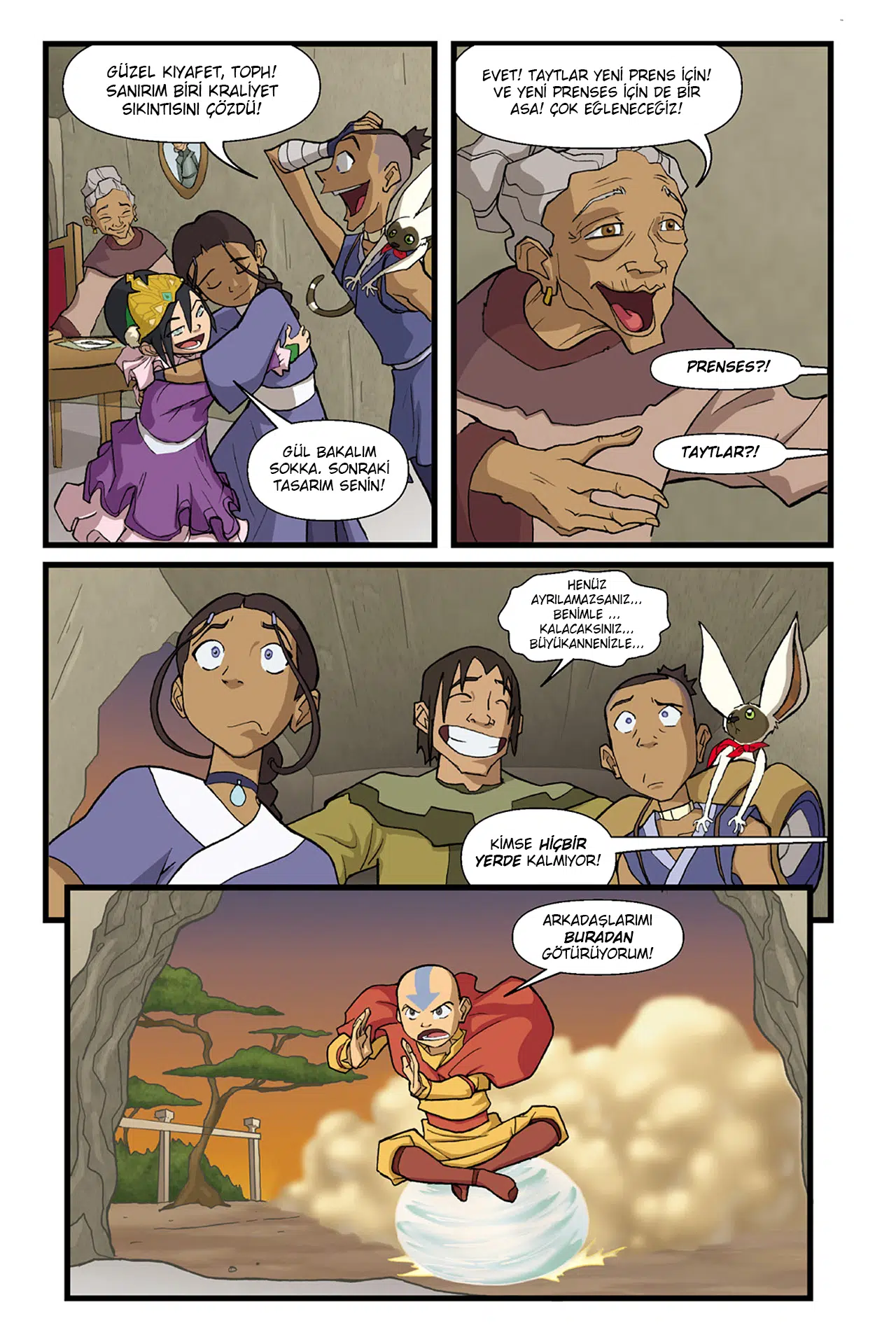 Nickelodeon Avatar The Last Airbender – The Lost Adventures - Bölüm 5 Sayfa 20