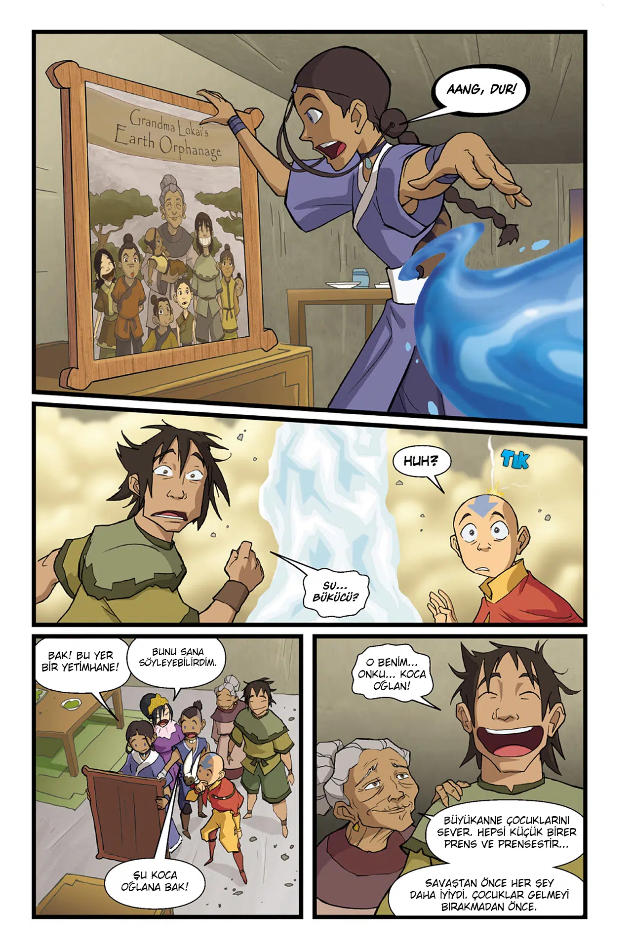 Nickelodeon Avatar The Last Airbender – The Lost Adventures - Bölüm 5 Sayfa 22