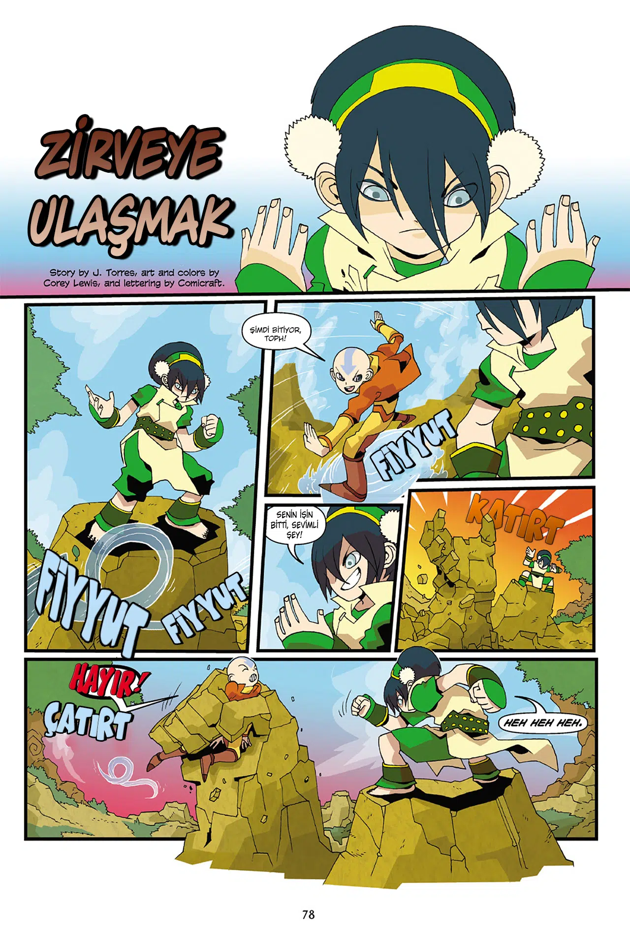 Nickelodeon Avatar The Last Airbender – The Lost Adventures - Bölüm 6 Sayfa 2
