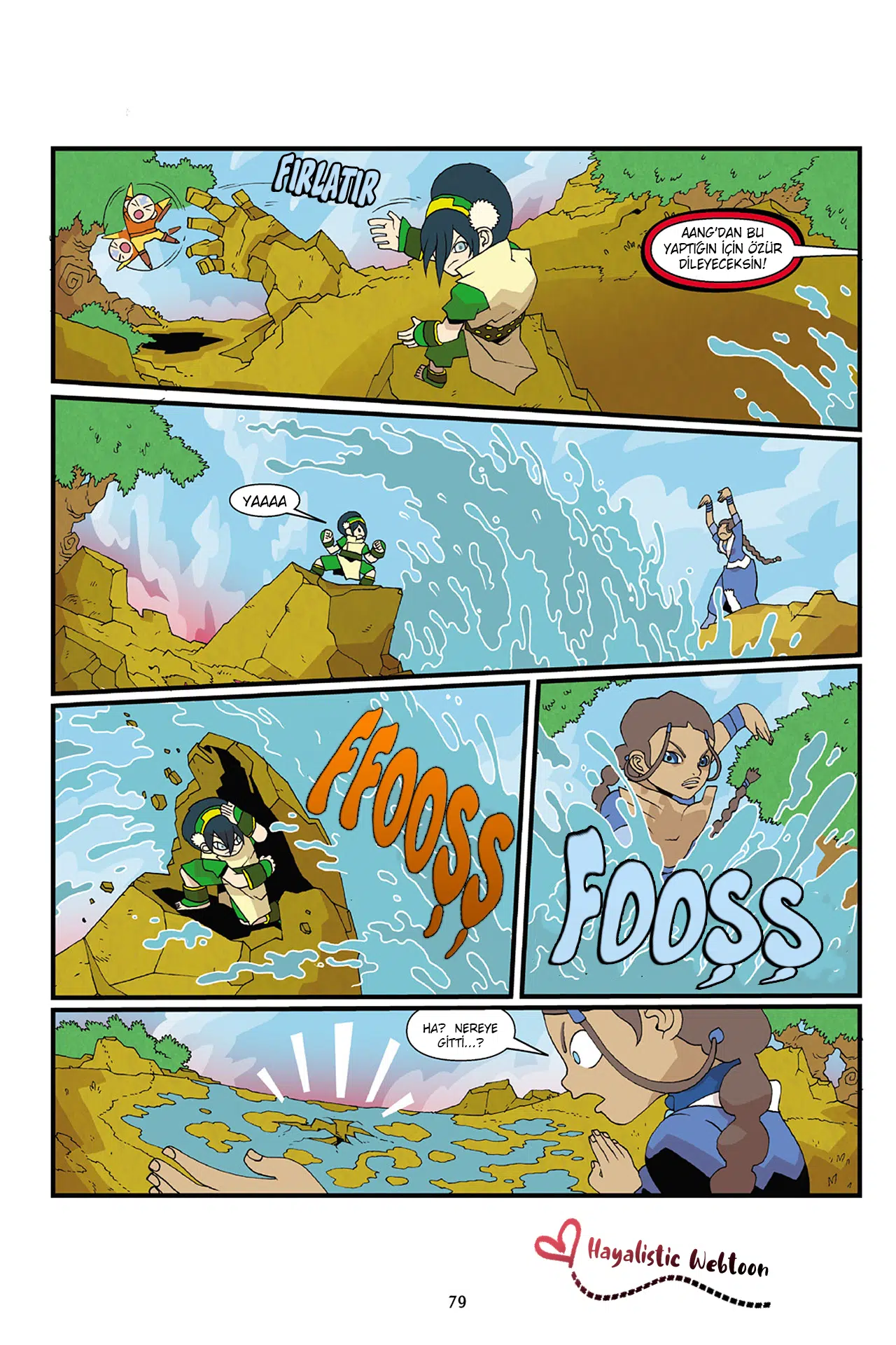 Nickelodeon Avatar The Last Airbender – The Lost Adventures - Bölüm 6 Sayfa 3