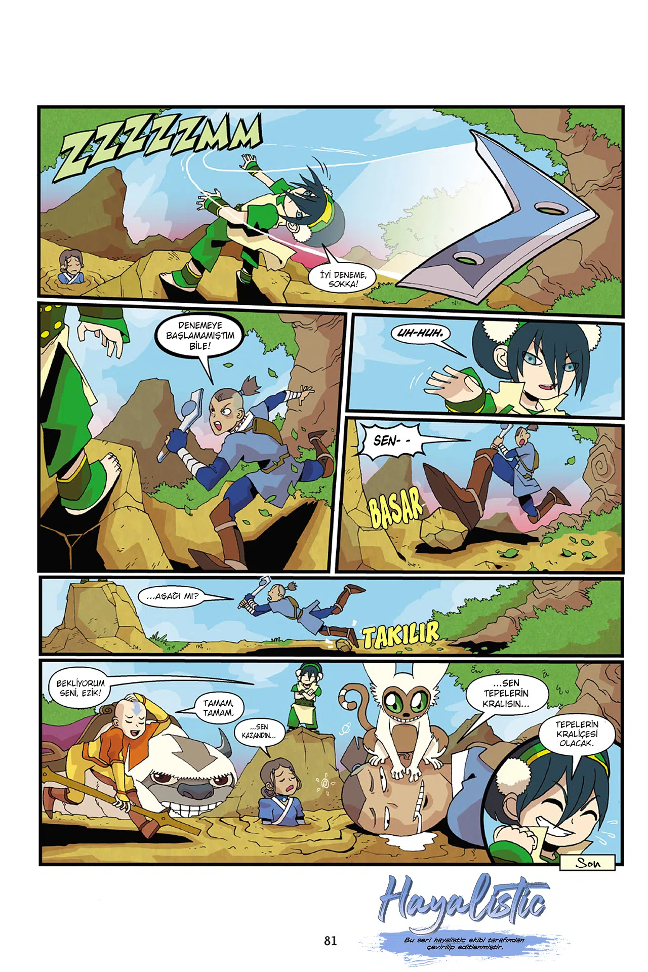 Nickelodeon Avatar The Last Airbender – The Lost Adventures - Bölüm 6 Sayfa 5