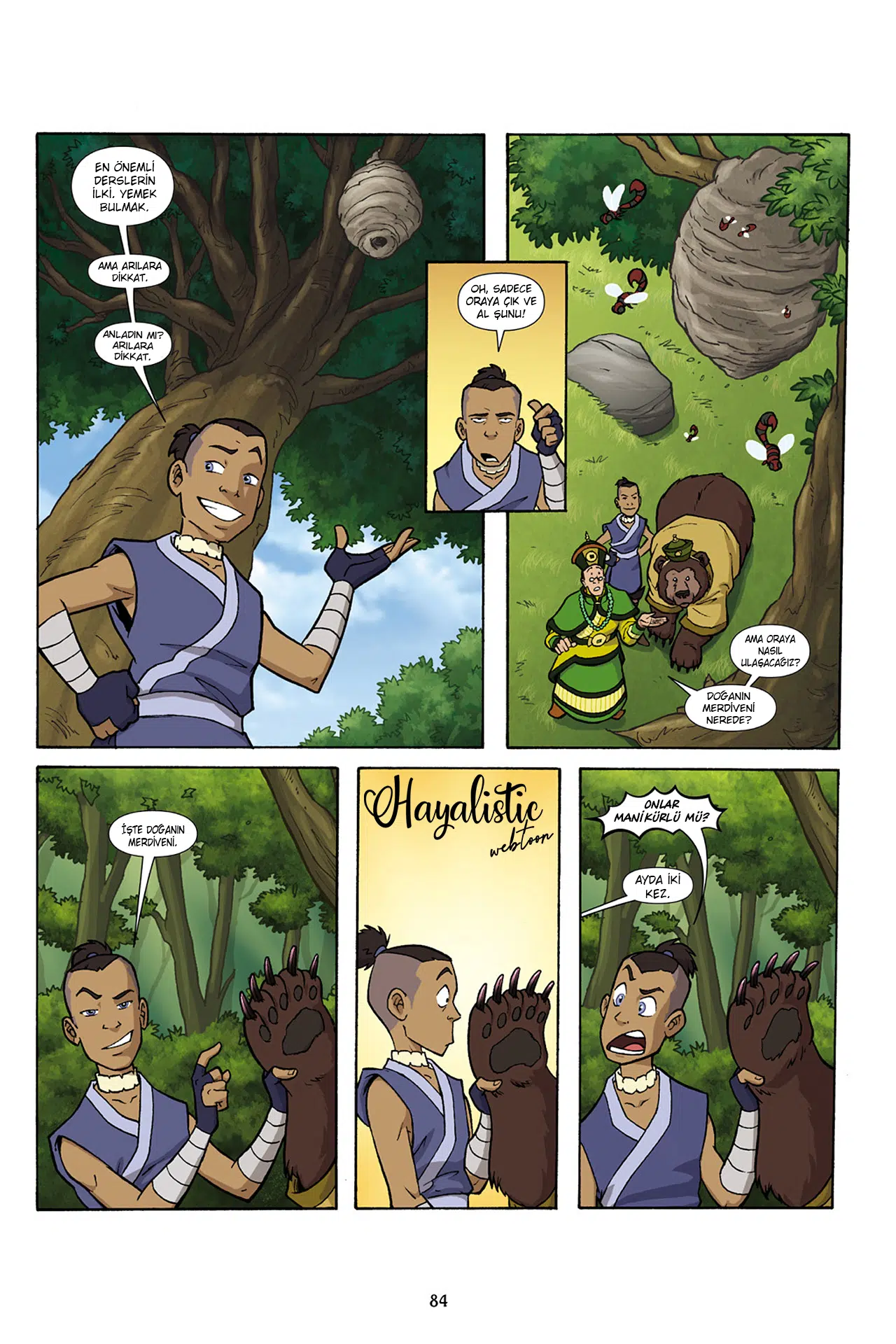 Nickelodeon Avatar The Last Airbender – The Lost Adventures - Bölüm 7 Sayfa 4