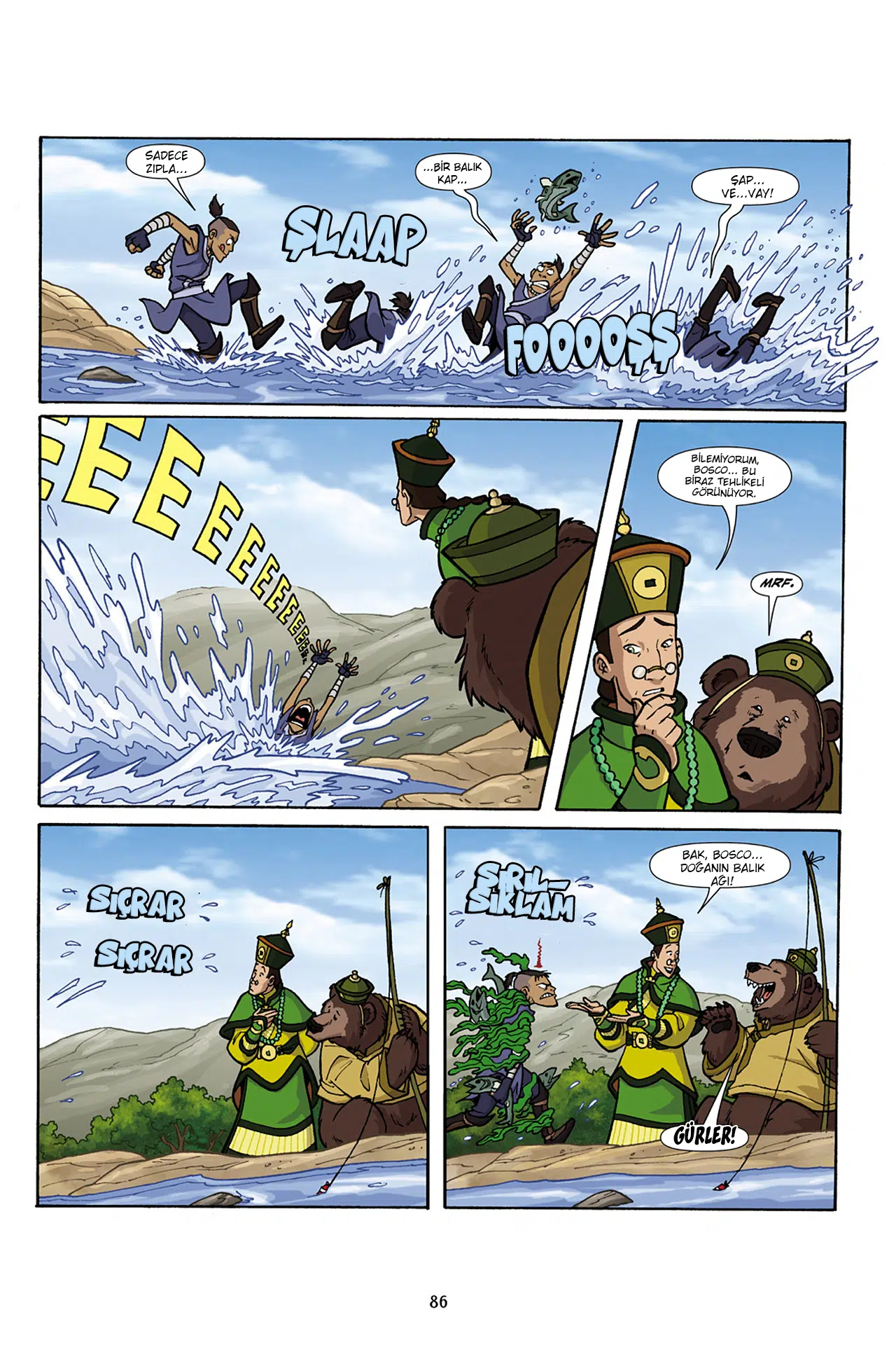Nickelodeon Avatar The Last Airbender – The Lost Adventures - Bölüm 7 Sayfa 6
