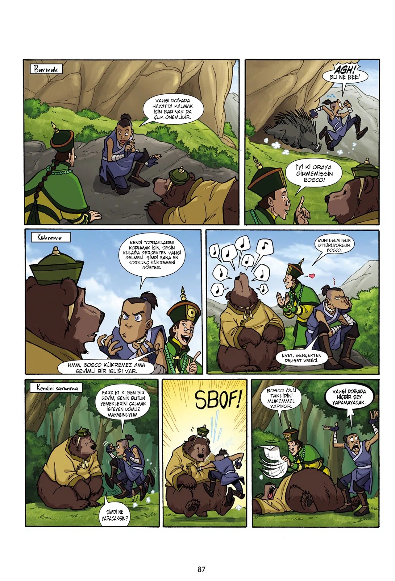 Nickelodeon Avatar The Last Airbender – The Lost Adventures - Bölüm 7 Sayfa 7