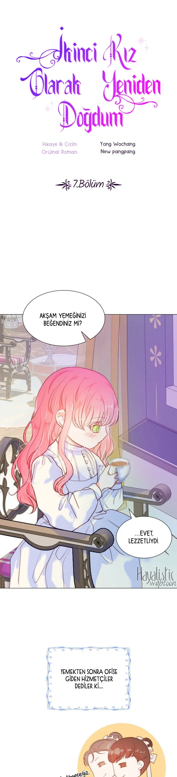İkinci Kız Olarak Yeniden Doğdum - Bölüm 7 Sayfa 2