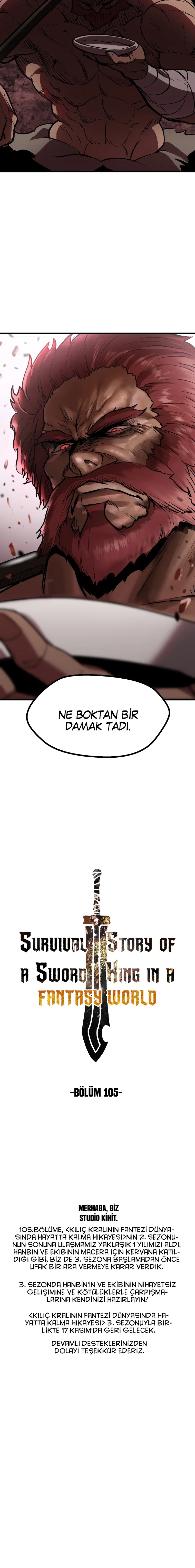 Kılıç Kralının Fantezi Dünyasında Hayatta Kalma Hikayesi - Bölüm 105 Sayfa 28