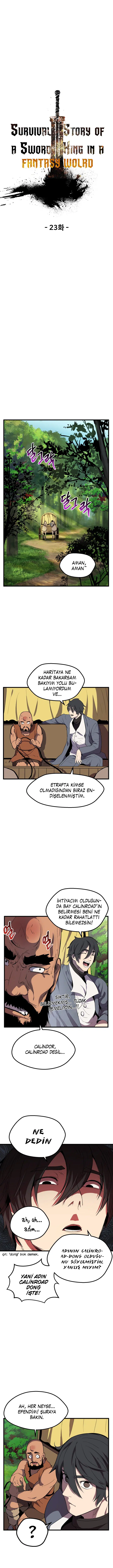 Kılıç Kralının Fantezi Dünyasında Hayatta Kalma Hikayesi - Bölüm 23 Sayfa 4