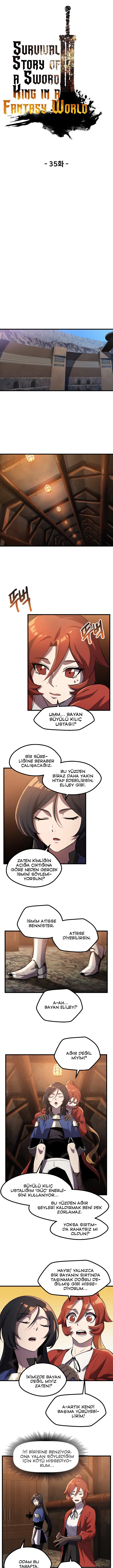 Kılıç Kralının Fantezi Dünyasında Hayatta Kalma Hikayesi - Bölüm 35 Sayfa 6