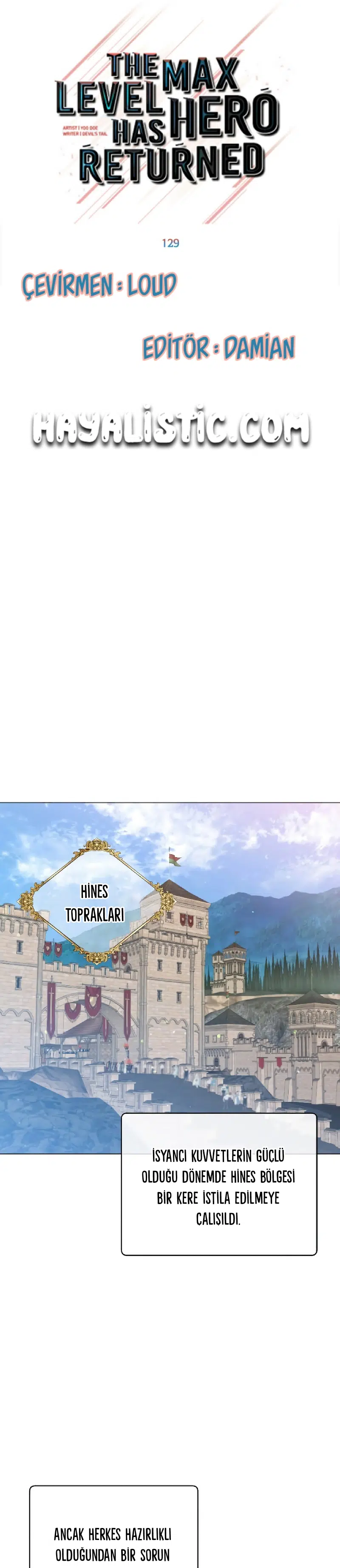 Son Seviye Kahramanın Dönüşü - Bölüm 129 Sayfa 8