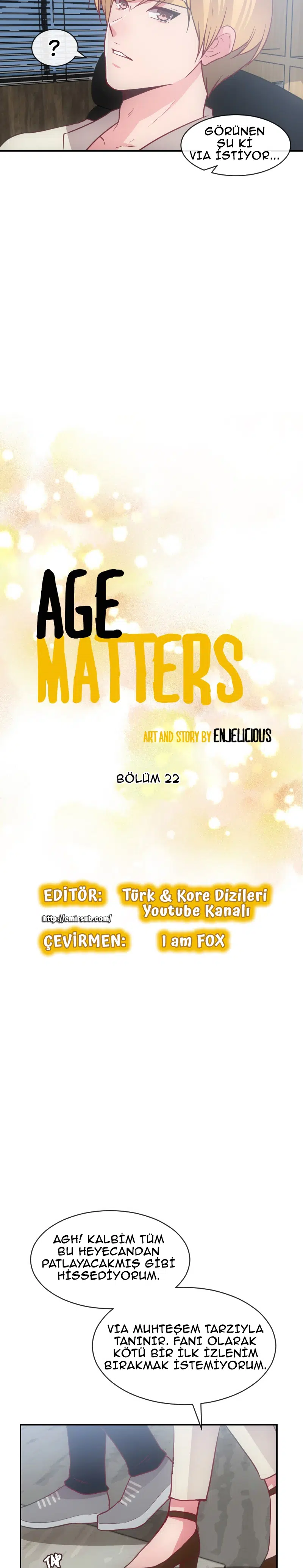 Yaş Önemlidir - Bölüm 22 Sayfa 3
