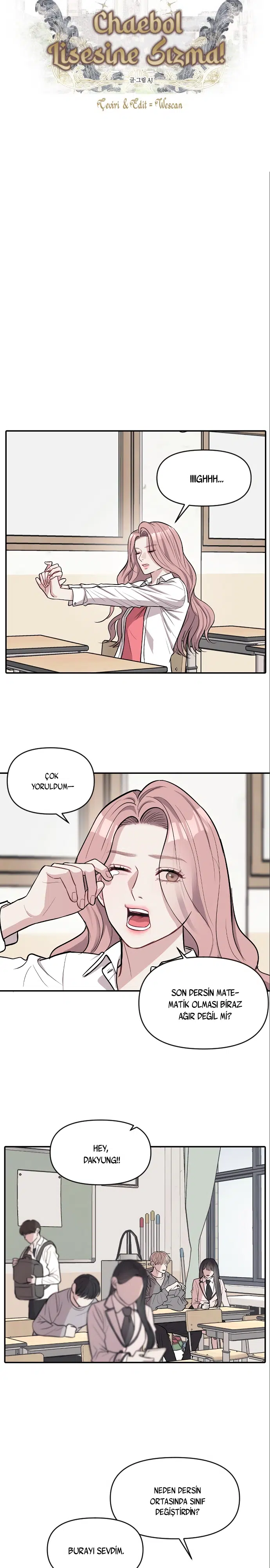 Chaebol Lisesine Sızma! - Bölüm 9 Sayfa 4
