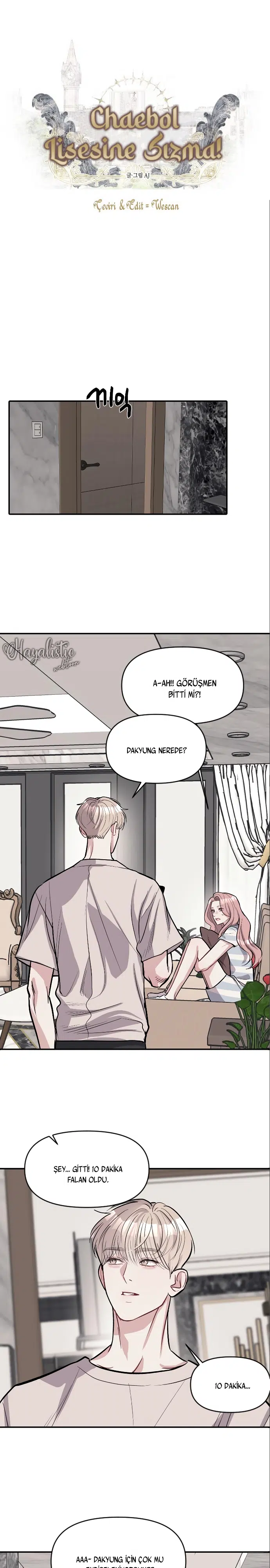 Chaebol Lisesine Sızma! - Bölüm 11 Sayfa 22