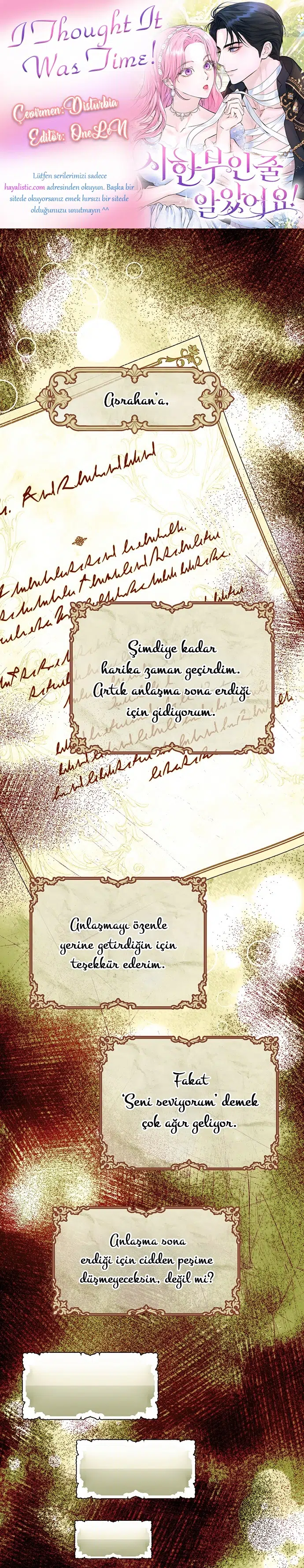 Sonum Geldi Sanmıştım! - Bölüm 72 Sayfa 1
