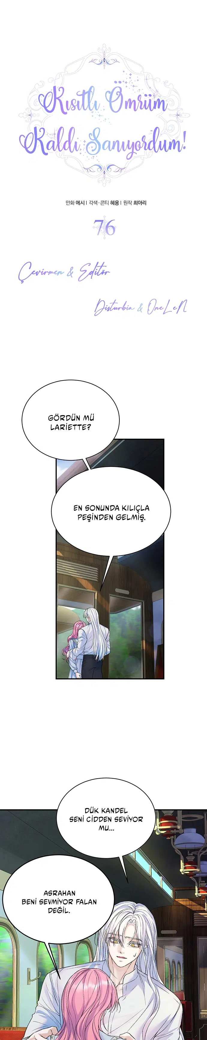 Sonum Geldi Sanmıştım! - Bölüm 76 Sayfa 2