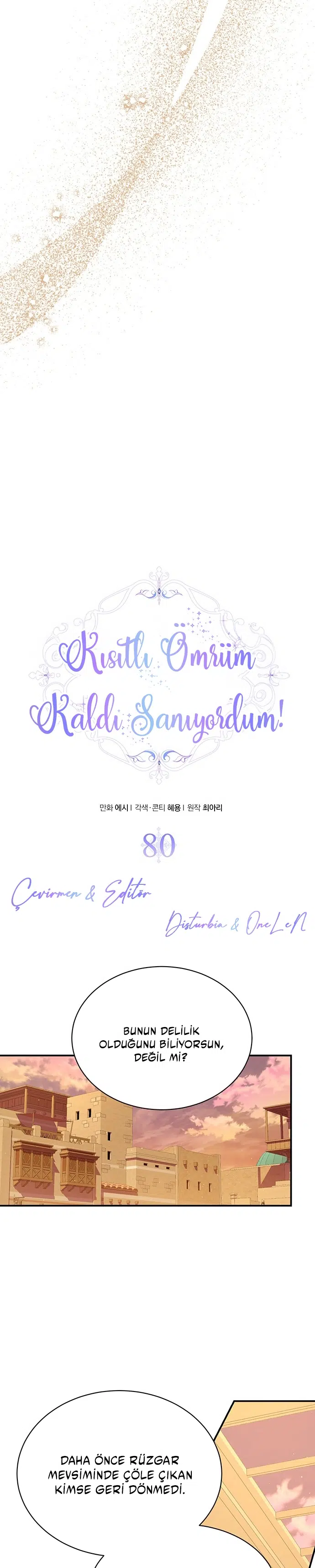 Sonum Geldi Sanmıştım! - Bölüm 80 Sayfa 24