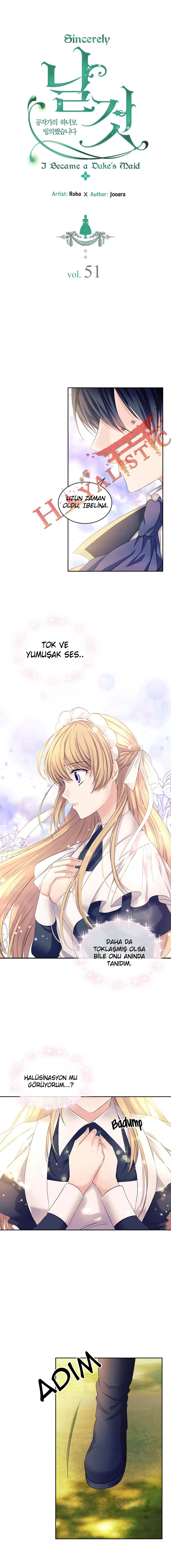 Sincerely: I Became a Duke’s Maid - Bölüm 51 Sayfa 2