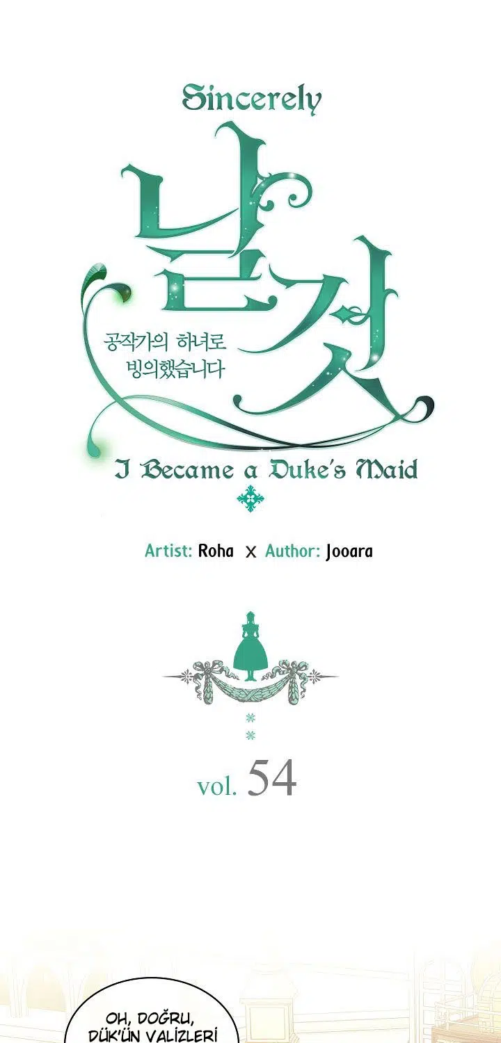 Sincerely: I Became a Duke’s Maid - Bölüm 54 Sayfa 2