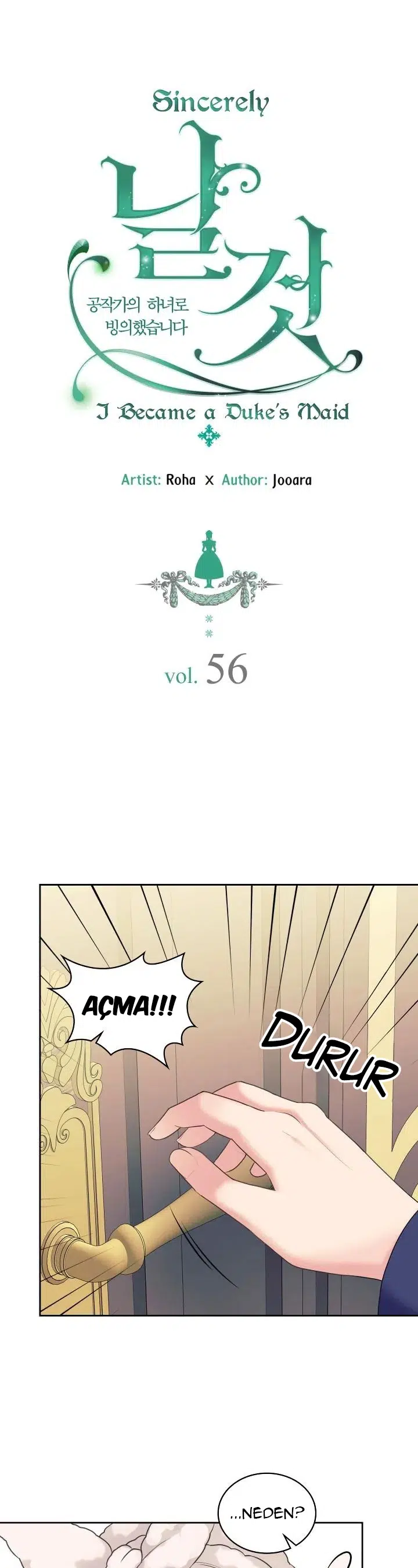 Sincerely: I Became a Duke’s Maid - Bölüm 56 Sayfa 2