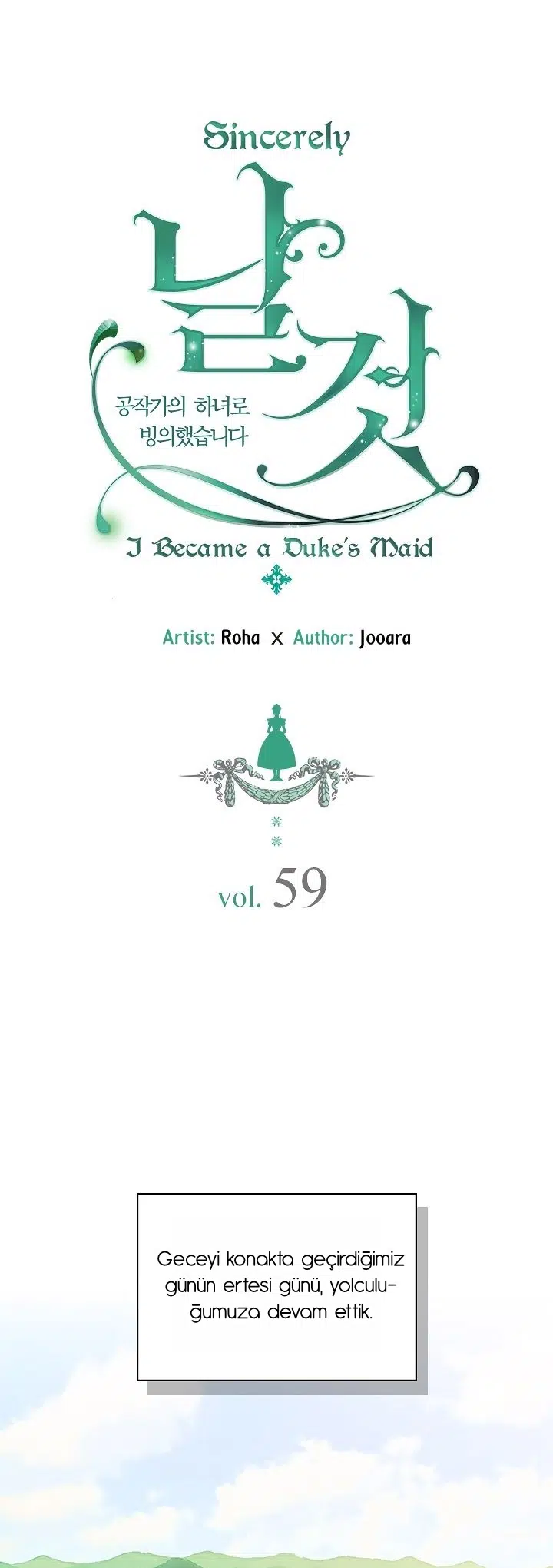 Sincerely: I Became a Duke’s Maid - Bölüm 59 Sayfa 2