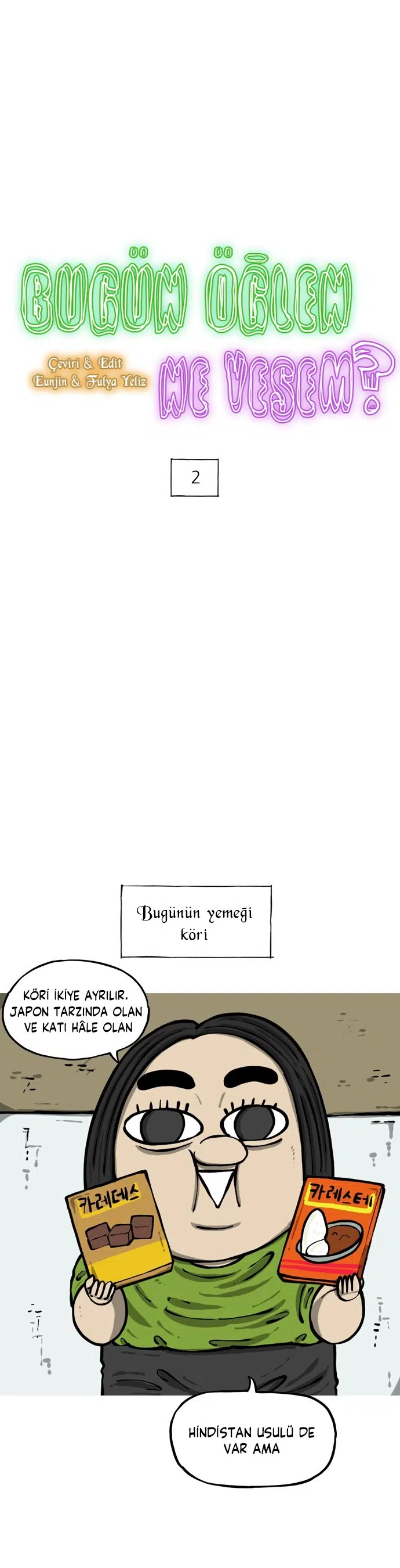 Bugün Öğlen Ne Yesem? - Bölüm 2 Sayfa 1