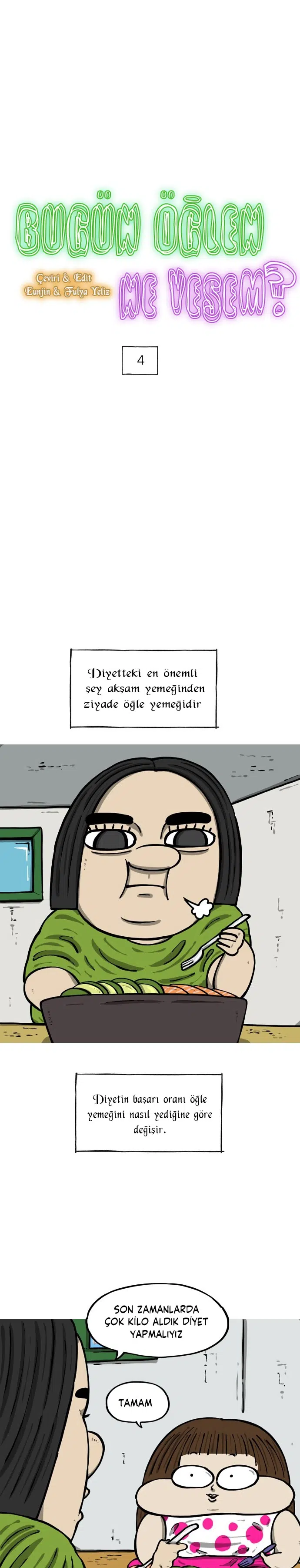 Bugün Öğlen Ne Yesem? - Bölüm 4 Sayfa 1