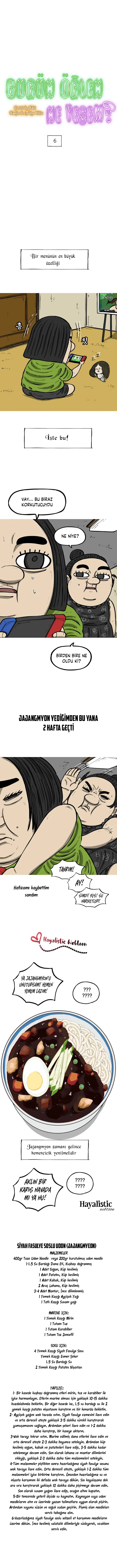 Bugün Öğlen Ne Yesem? - Bölüm 6 Sayfa 1