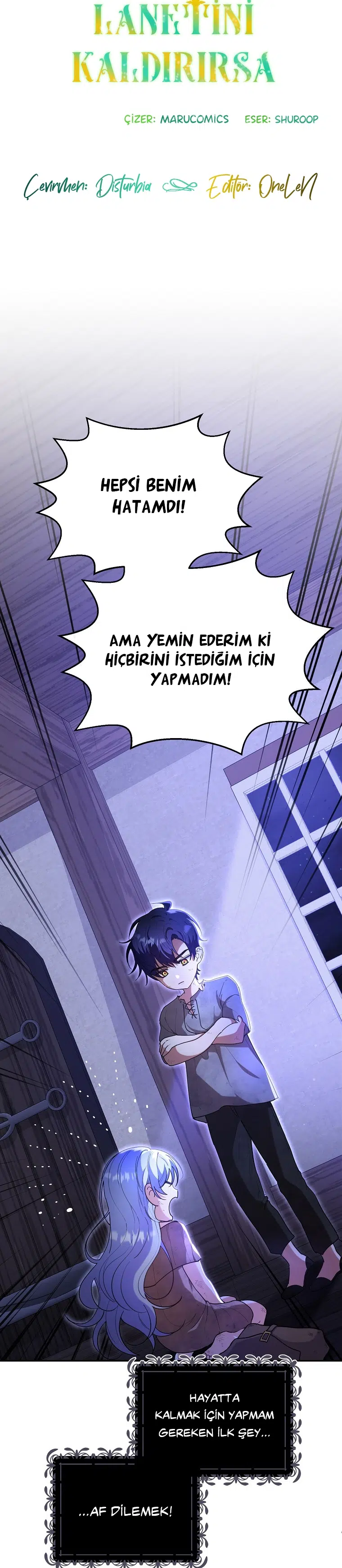 Cadının Kızı Ana Karakterin Lanetini Kaldırırsa - Bölüm 3 Sayfa 8