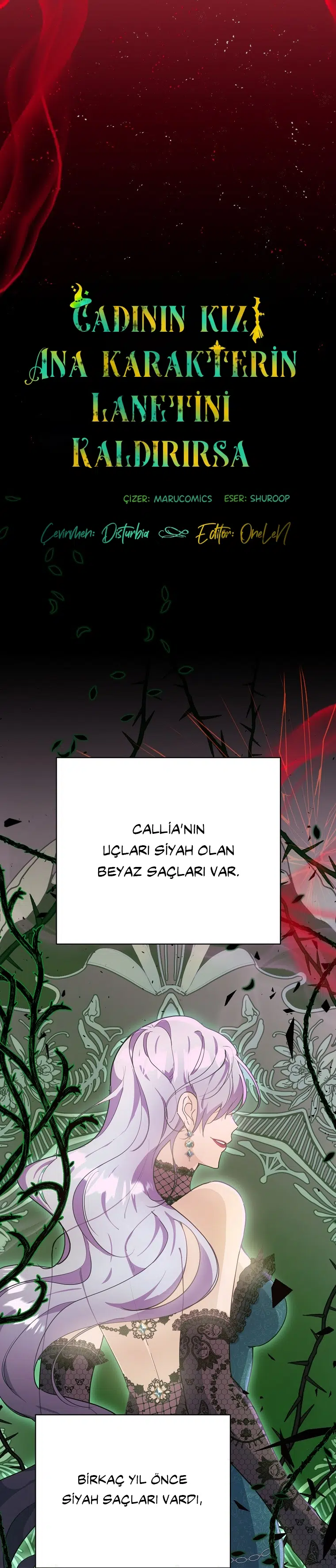 Cadının Kızı Ana Karakterin Lanetini Kaldırırsa - Bölüm 8 Sayfa 9