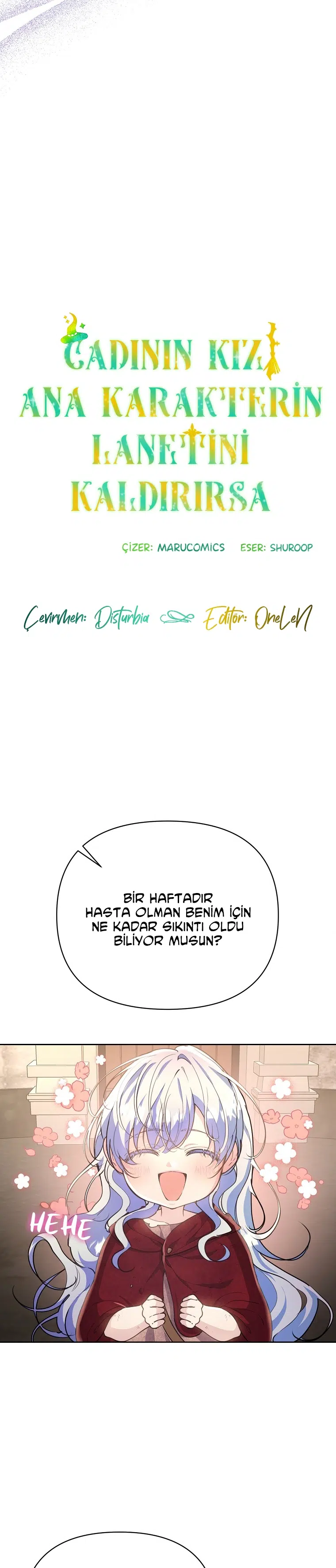 Cadının Kızı Ana Karakterin Lanetini Kaldırırsa - Bölüm 9 Sayfa 13