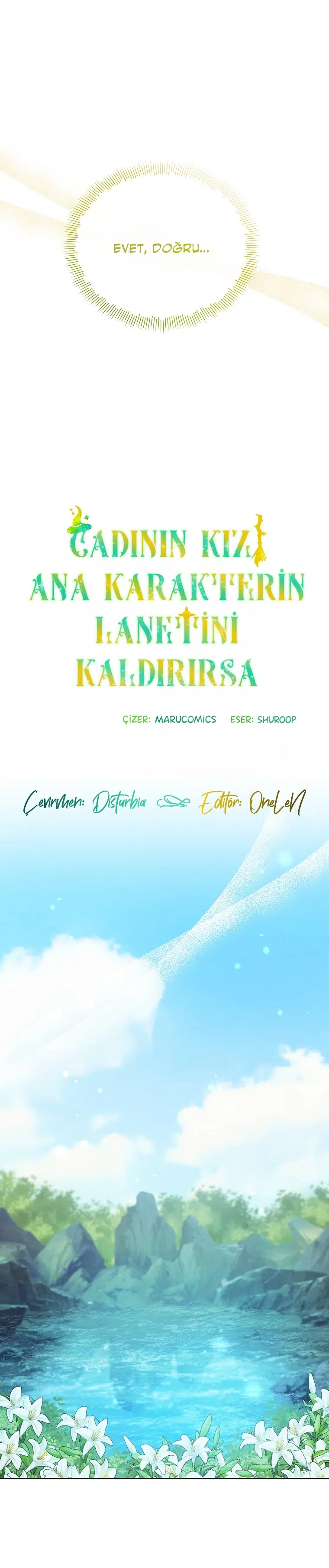 Cadının Kızı Ana Karakterin Lanetini Kaldırırsa - Bölüm 32 Sayfa 7