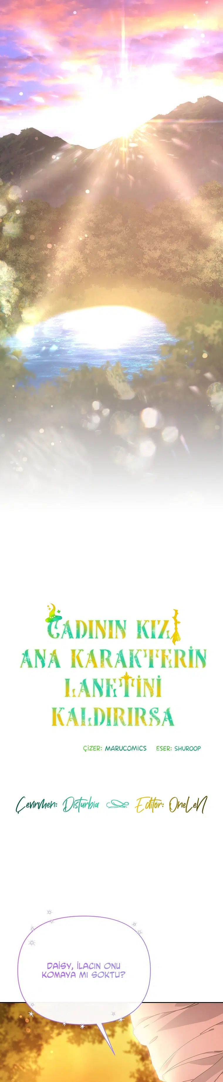 Cadının Kızı Ana Karakterin Lanetini Kaldırırsa - Bölüm 45 Sayfa 6