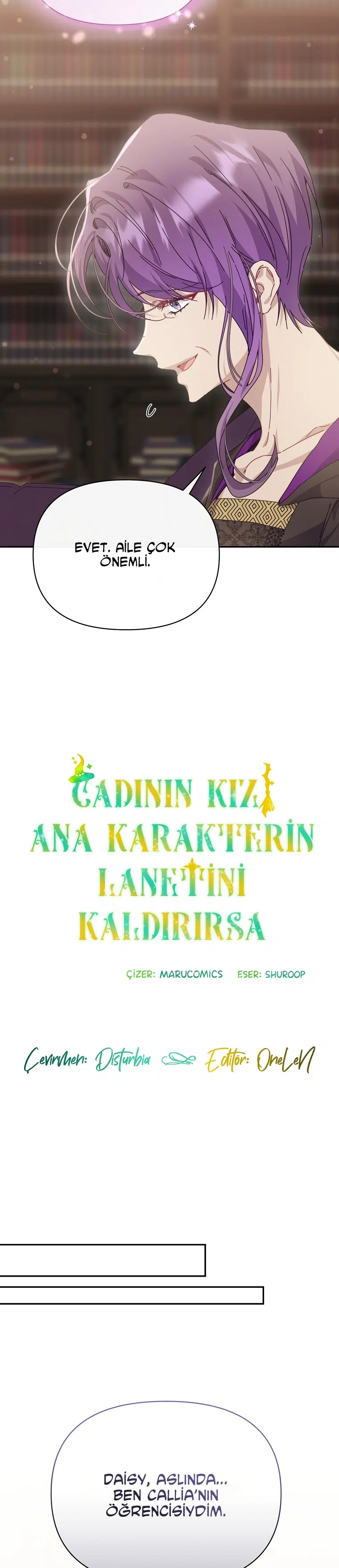 Cadının Kızı Ana Karakterin Lanetini Kaldırırsa - Bölüm 53 Sayfa 10