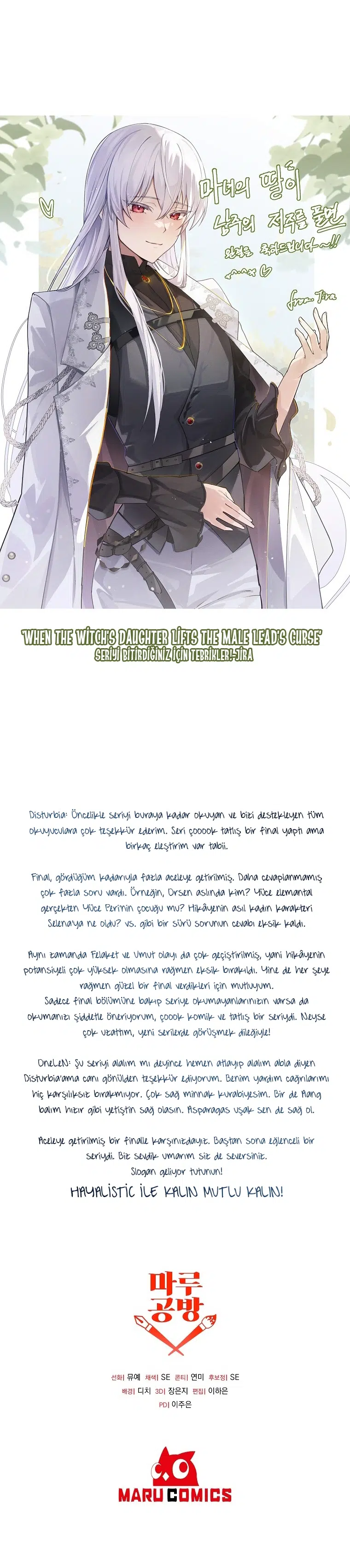 Cadının Kızı Ana Karakterin Lanetini Kaldırırsa - Bölüm 70 Sayfa 36