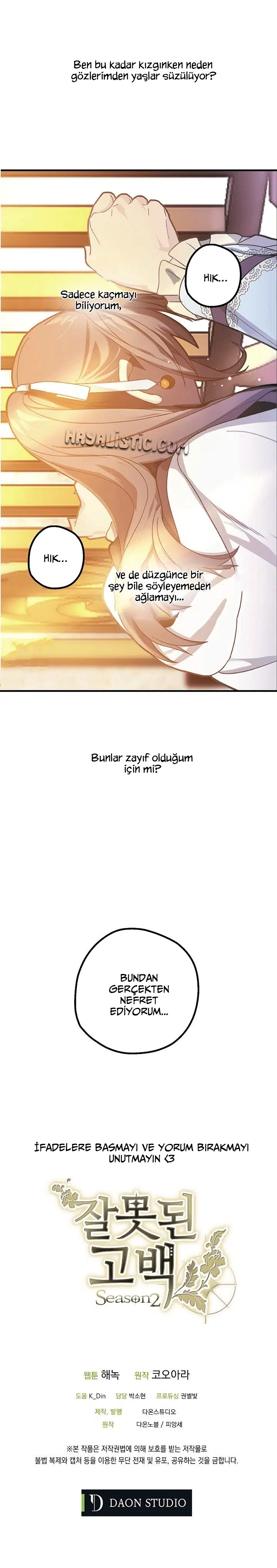 Yanlış Bir İtiraf - Bölüm 54 Sayfa 21