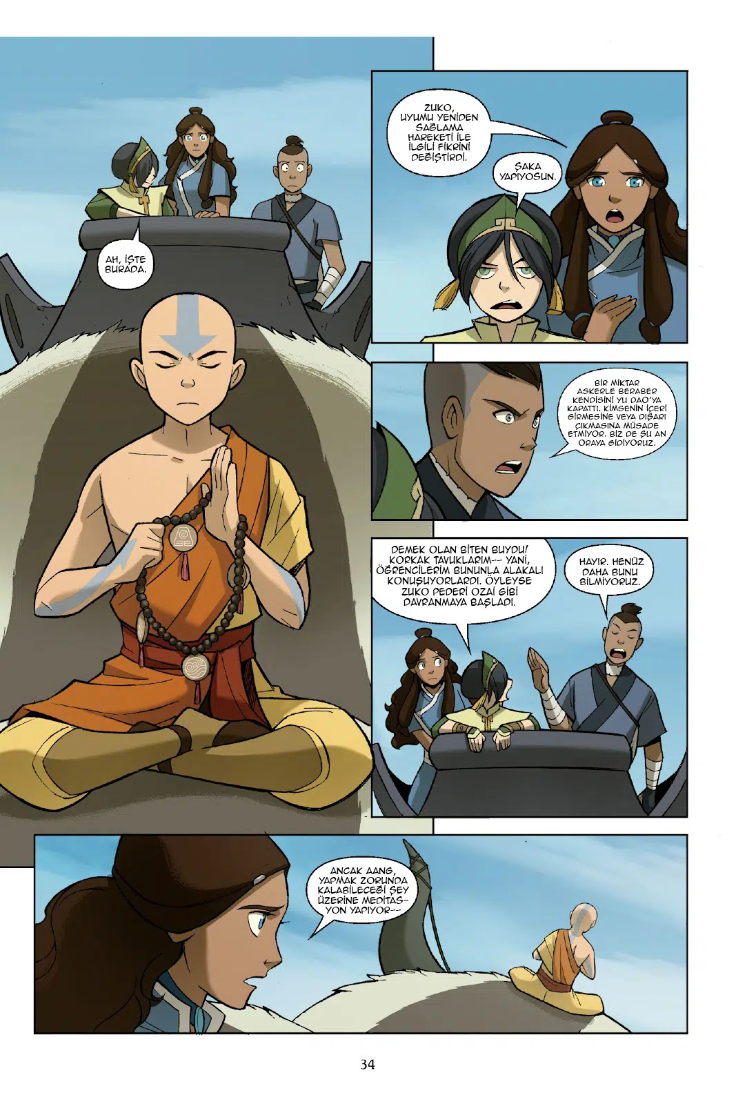 Avatar: The Last Airbender – The Promise - Bölüm 1 Sayfa 36